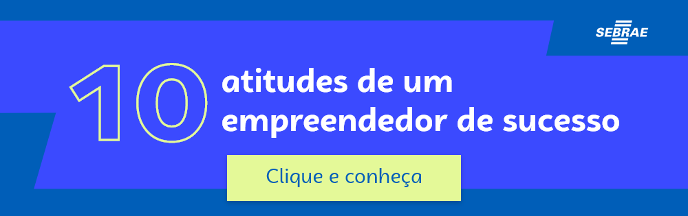 banner para material sobre atitudes de um empreendedor de sucesso