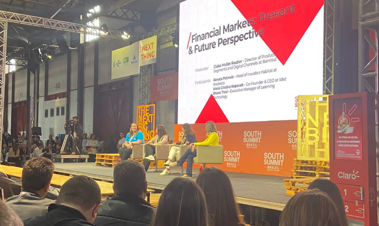 participantes no auditório do evento South Summit