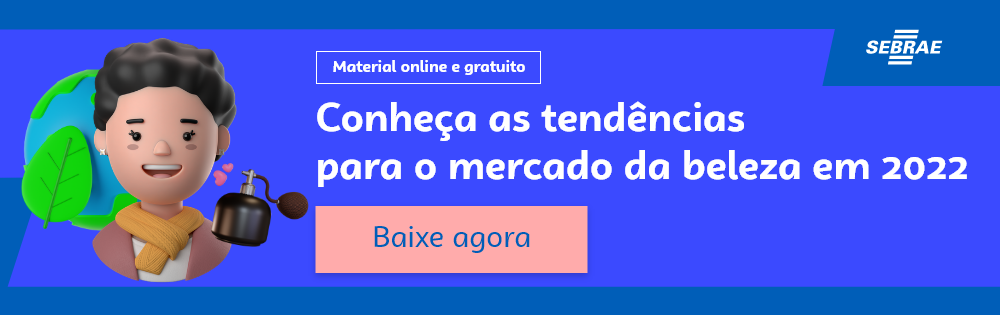 banner para material sobre mercado de beleza
