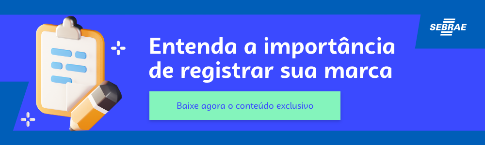 banner azul com desenho de uma prancheta e um lápis no canto direito