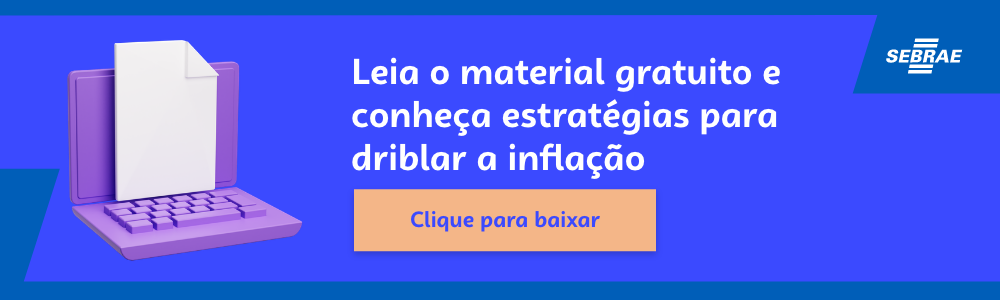 banner de fundo azul com ilustração de um notebook roxo no canto direito