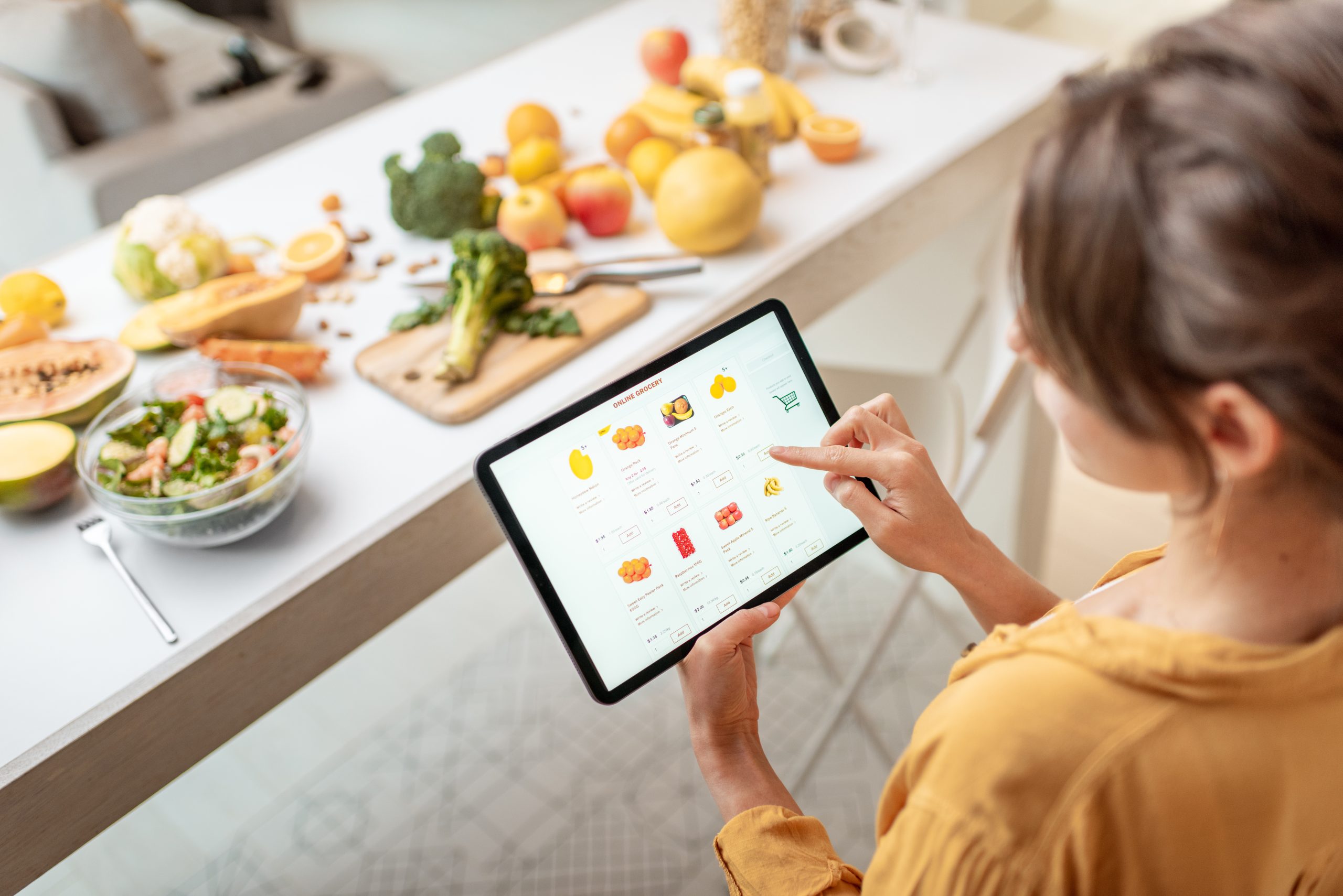 mercado online de alimentos e bebidas